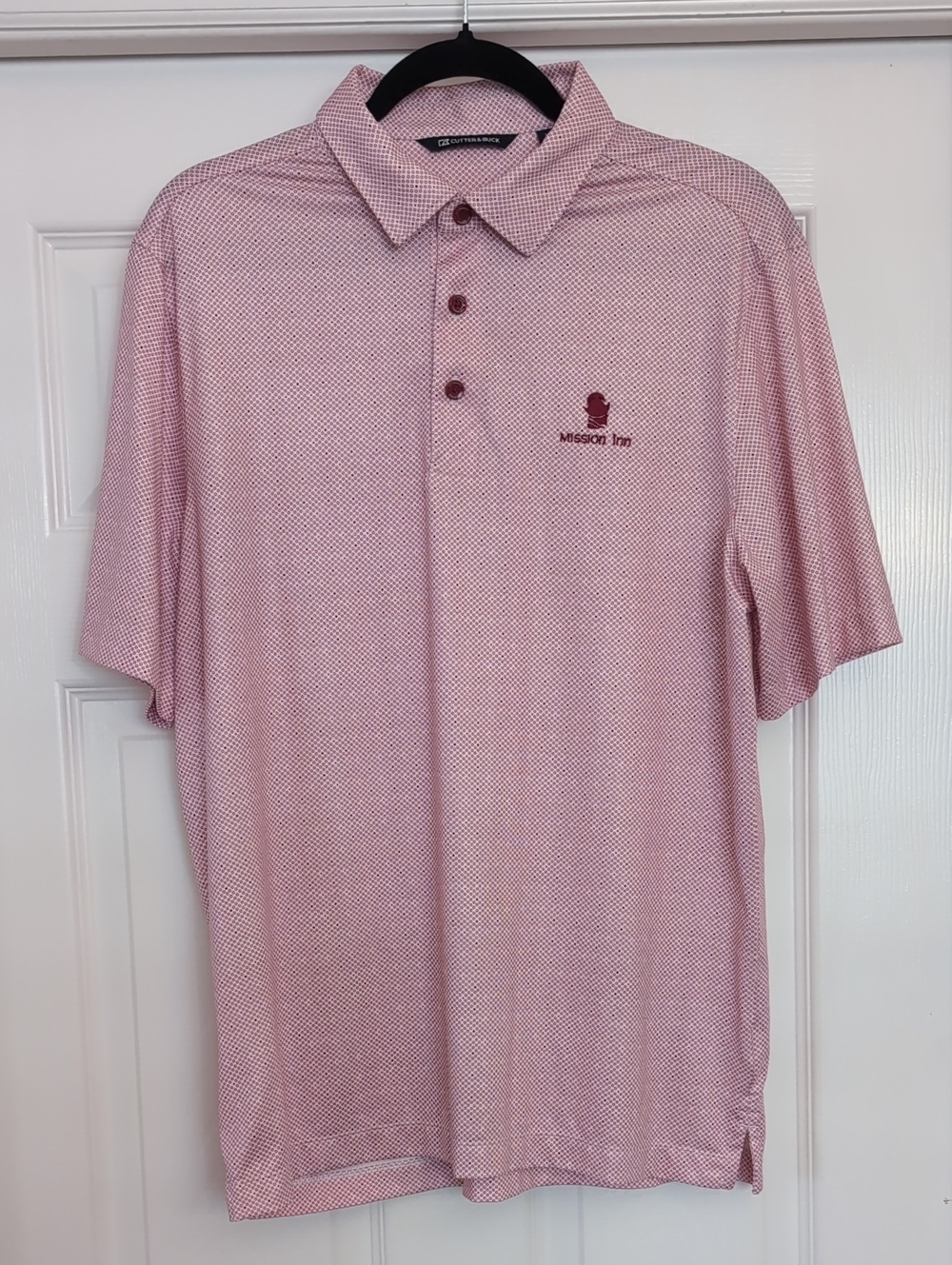 Men's CUTTER & BUCK Mission Inn Short Sleeve Polo Golf Shirt